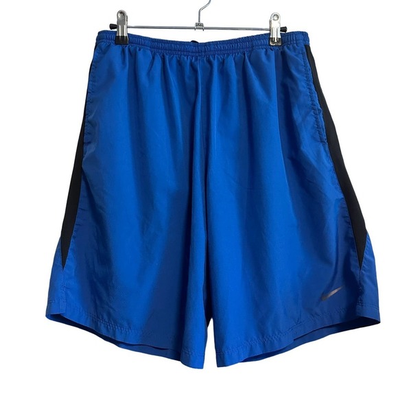 Nike Other - Nike Men's Dri Fit Running Blue Shorts Size L